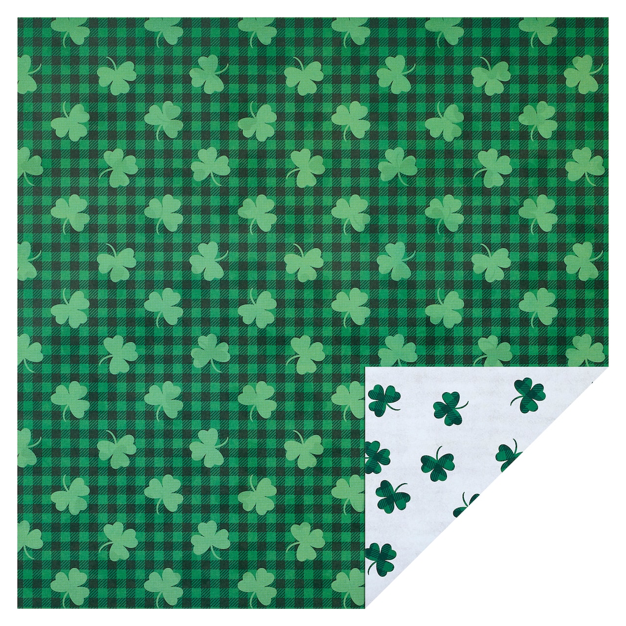 St. Patrick's Day Double-Sided Cardstock Paper by Recollections™, 12" x 12"